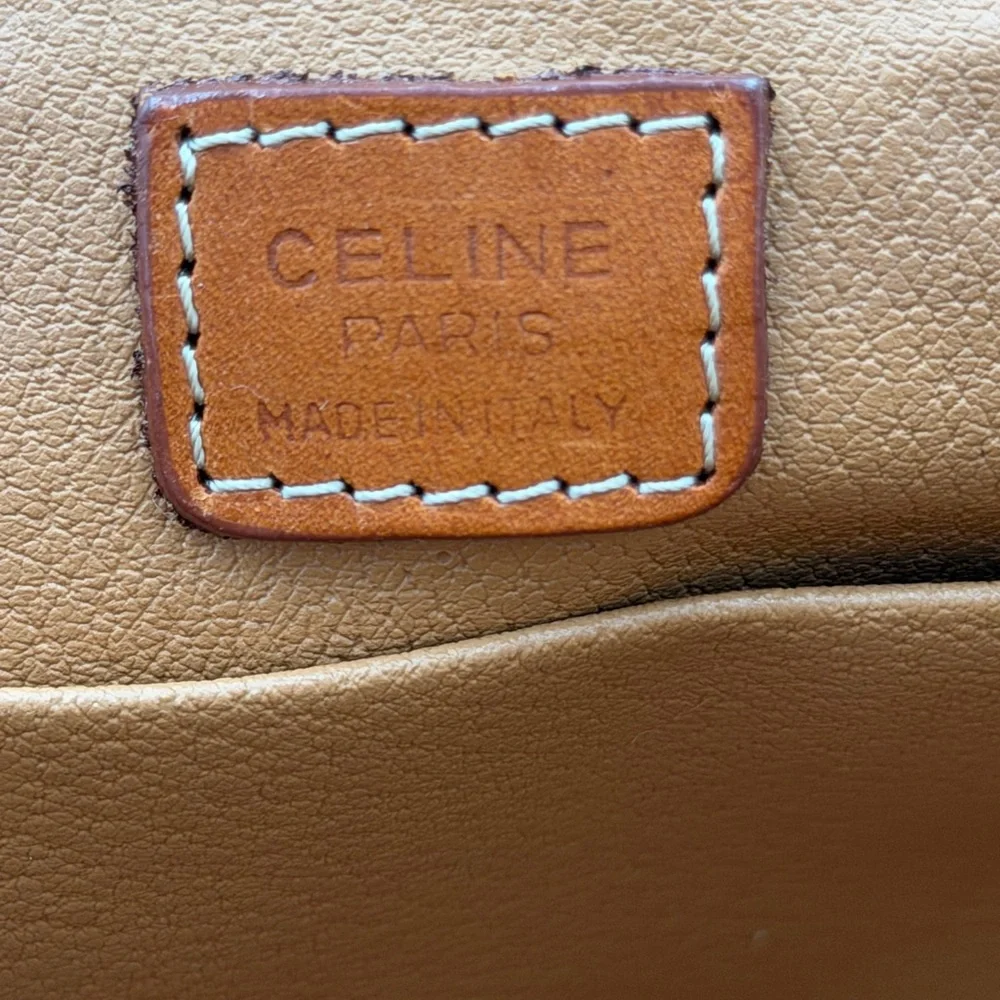 Celine Toiletry Pouch in Macadam Print  in Great Condition - Picture 8 of 16